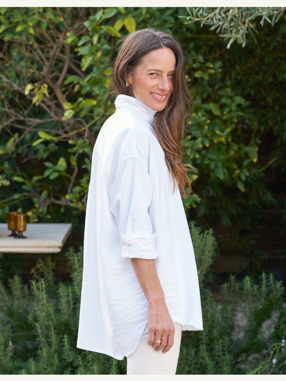Frank & Eileen - Shirley - Oversized Light Blue Button Shirt